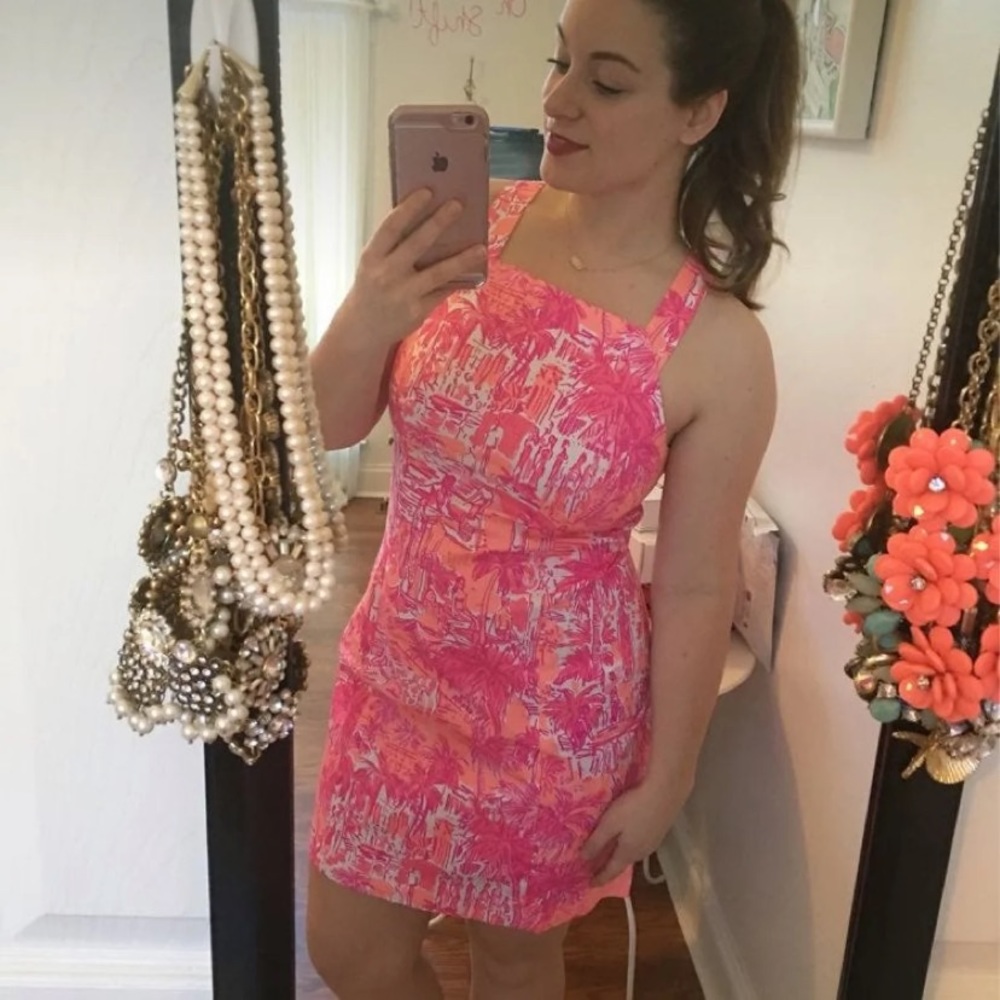 LILLY PULITZER SIMONE SHIFT DRESS SZ 4